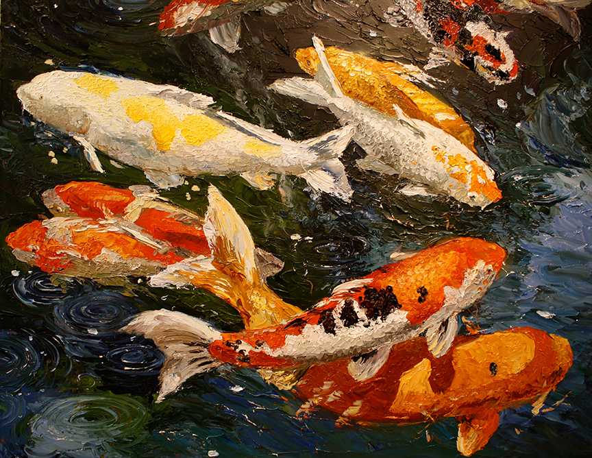 ATT – Fish – Koi © Angela Trotta Thomas