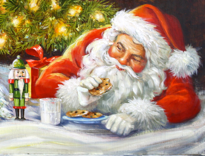 ATT – Santa’s Cookies © Angela Trotta Thomas