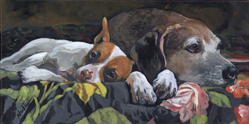 NS – Dogs – 23-86 Winner Floral 8×16 © Nadi Spencer