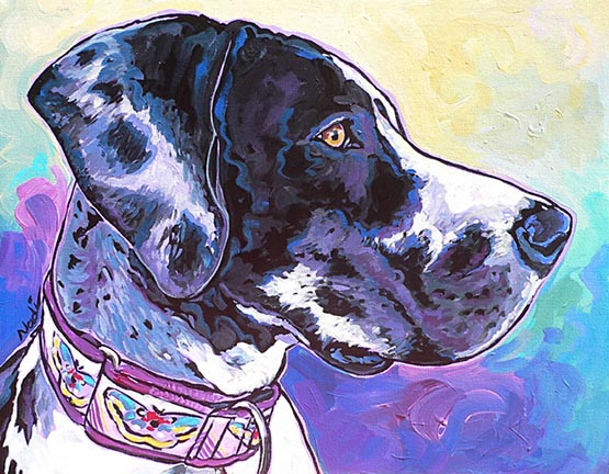 NS – Dogs, Great Dane – 13-42 Takoa 7×9 © Nadi Spencer