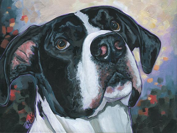 NS – Dogs, Great Dane – 18-108 Bruce Wayne 12×16 © Nadi Spencer