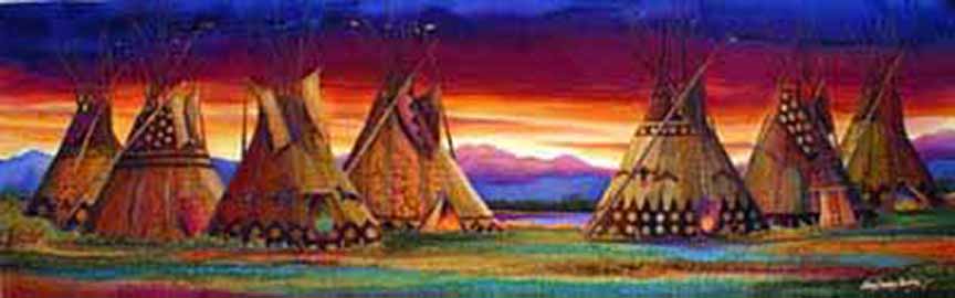 NDC – Absaroka Sunrise © Nancy Dunlop Cawdrey