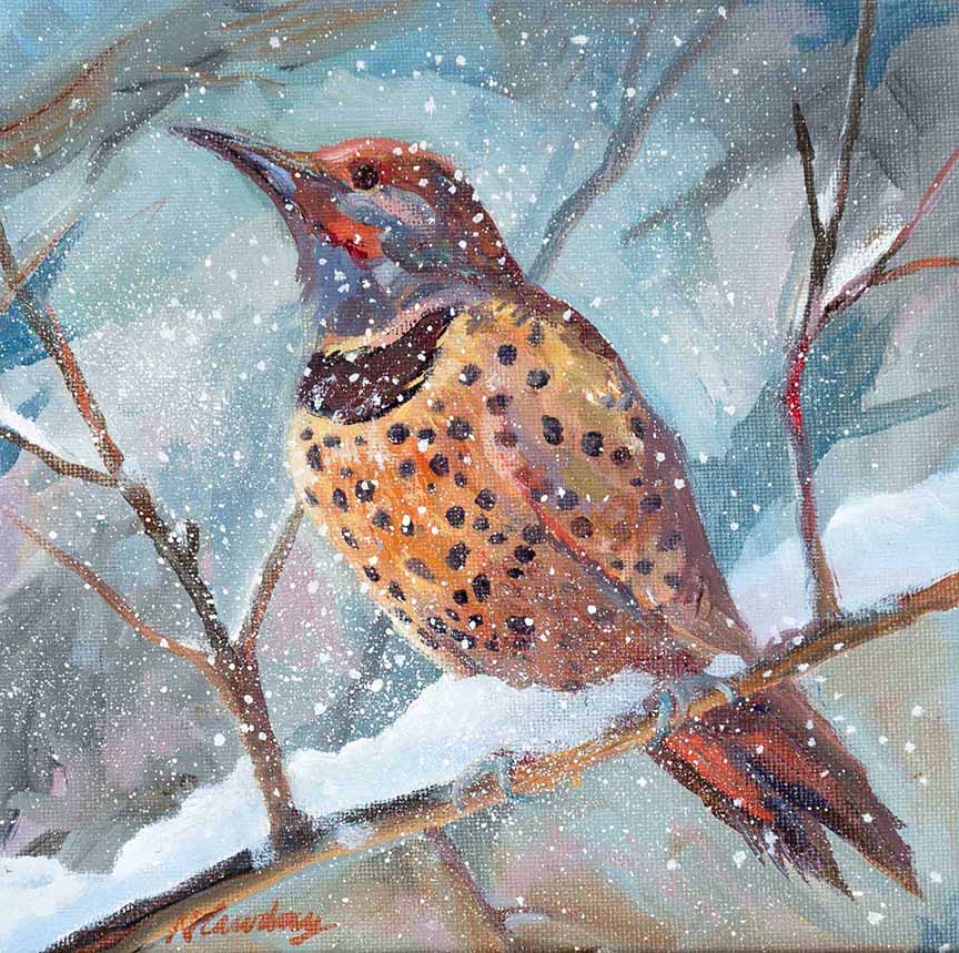 NDC – Flicker in Flurries © Nancy Dunlop Cawdrey