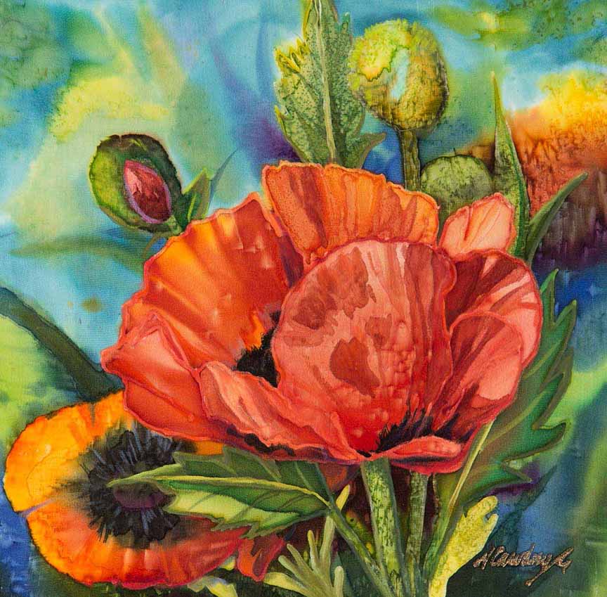 NDC – June 1st Poppy © Nancy Dunlop Cawdrey