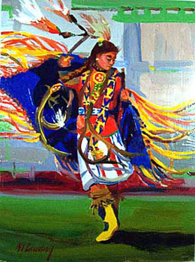 NDC – Red Lodge Dancer © Nancy Dunlop Cawdrey