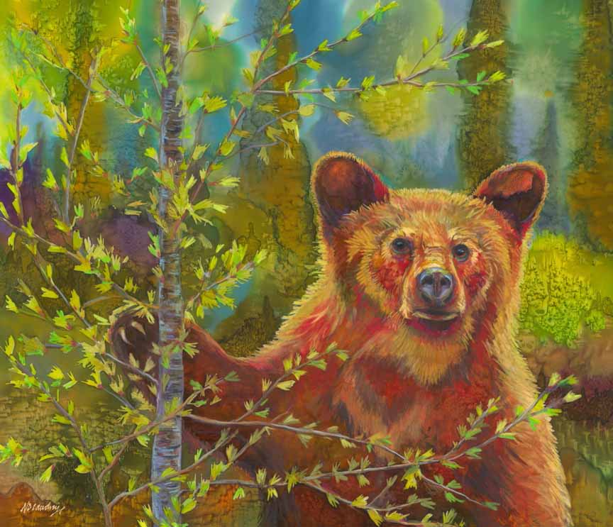 NDC – Tamarack and Teddy © Nancy Dunlop Cawdrey