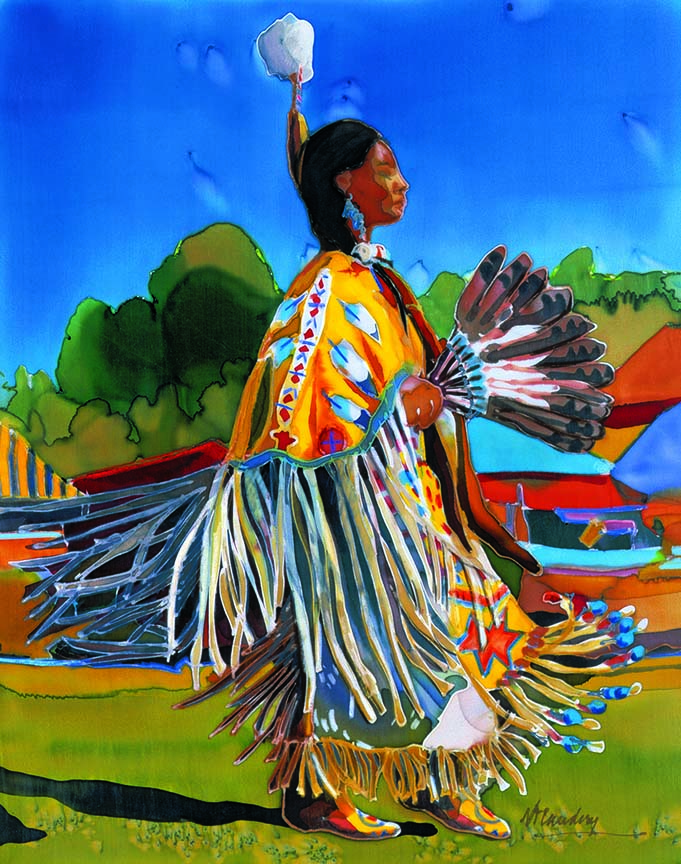 NDC – Traditional Dancer © Nancy Dunlop Cawdrey