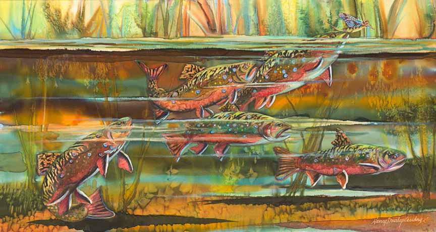 NDC – Underwater Brookies © Nancy Dunlop Cawdrey