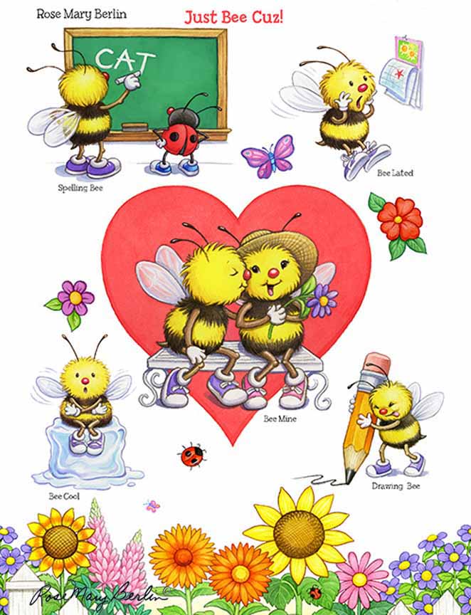 RMB – Bee – Just Bee Love © Rose Mary Berlin