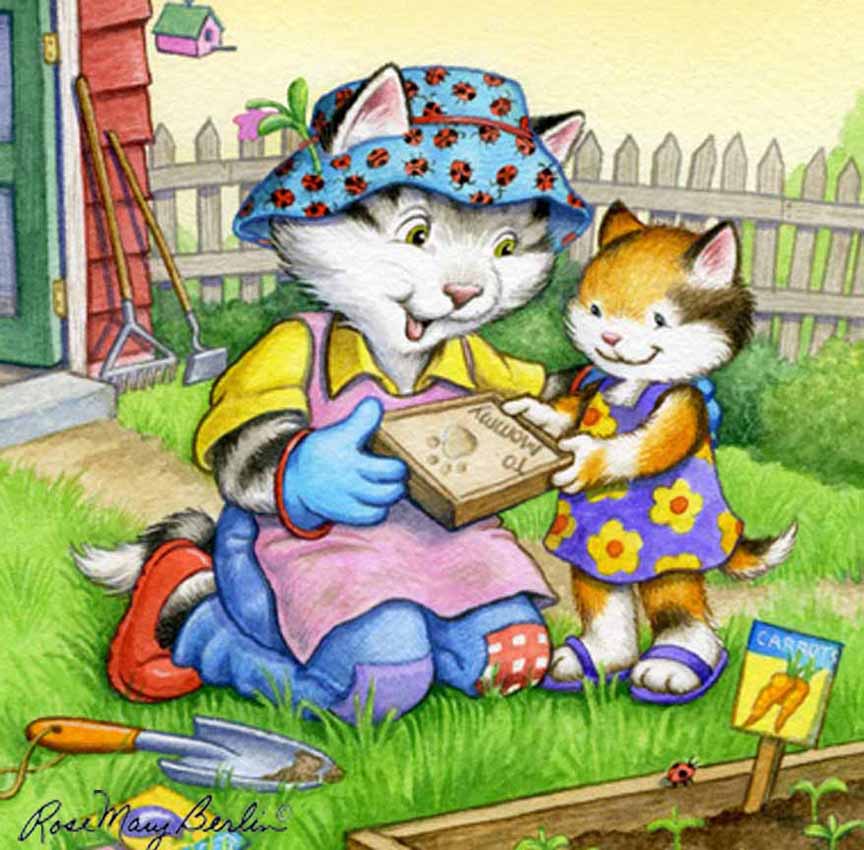 RMB – Kids Illustration – Mama’s Garden Kit © Rose Mary Berlin