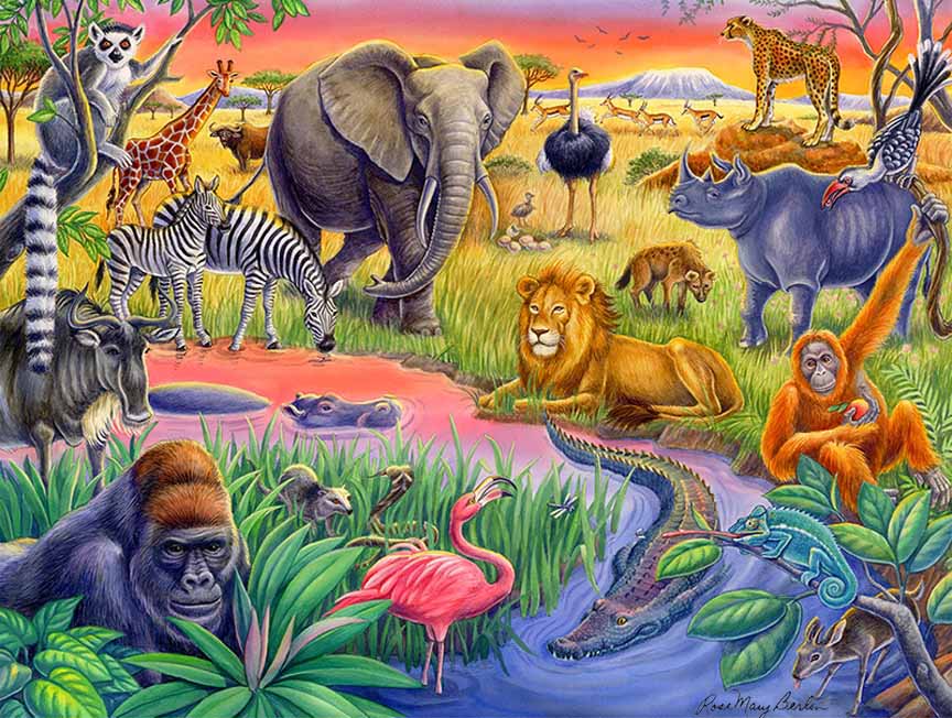 RMB – Wildlife – African Animals © Rose Mary Berlin