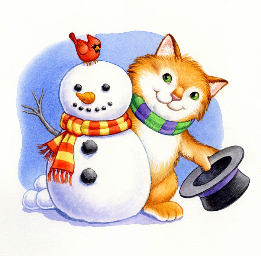 RMB – Winter Cat © Rose Mary Berlin