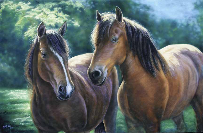 CC – Horses – Spanish Sisters CC0605 © Cory Carlson