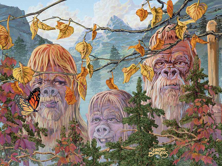 JB2 – Bigfoot Family 732 © Joseph Burgess