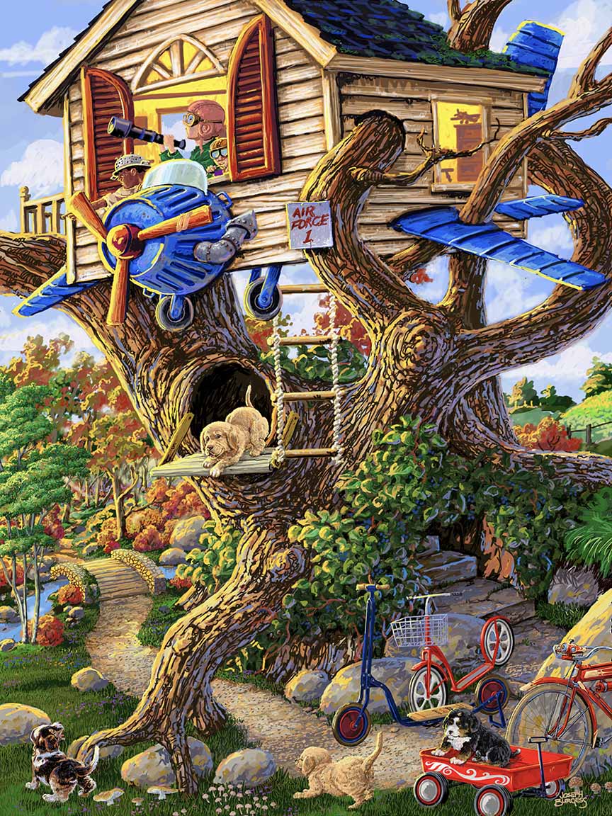 JB2 – Boy’s Tree House 468 © Joseph Burgess