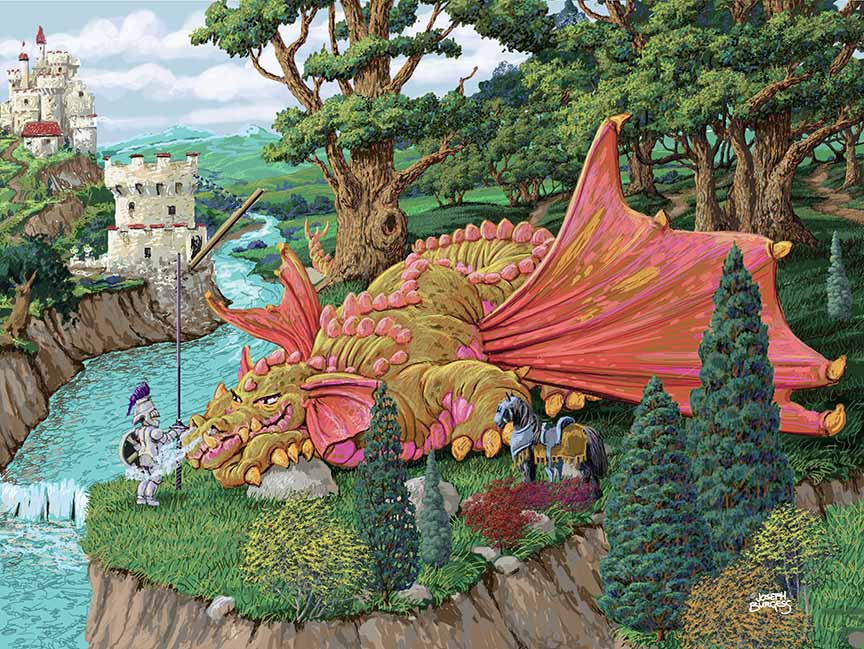 JB2 – Castle and Dragon 584 © Joseph Burgess