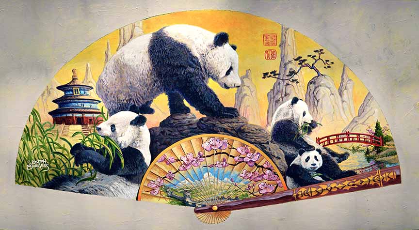 JB2 – Panda Fan Elegances 384 © Joseph Burgess