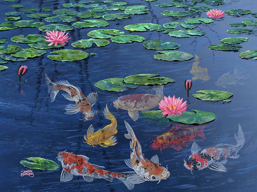 JB2 – The Koi Pond 695 © Joseph Burgess