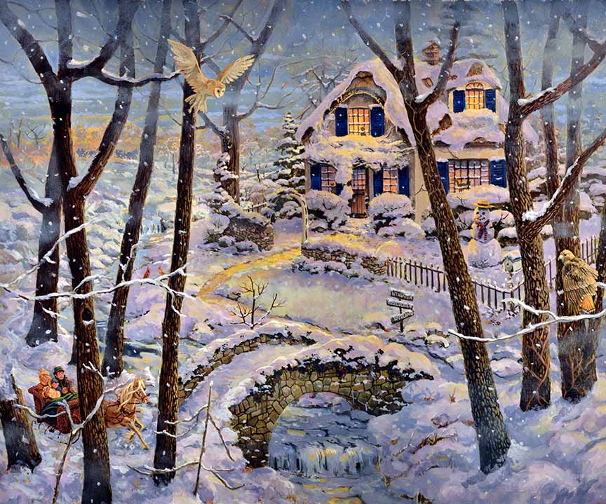 JB2 – Winter Cottage Retreat – Blue 396© Joseph Burgess