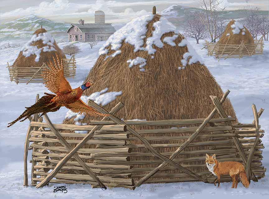JB2 – Winter Haystacks 760 © Joseph Burgess