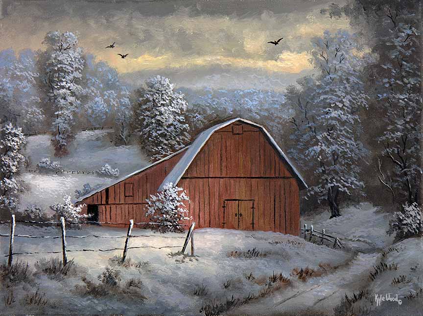 KW – Barn Valley Winter © Kyle Wood