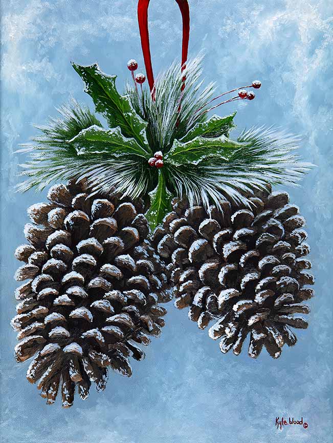 KW – Christmas – Christmas Pine Cones © Kyle Wood