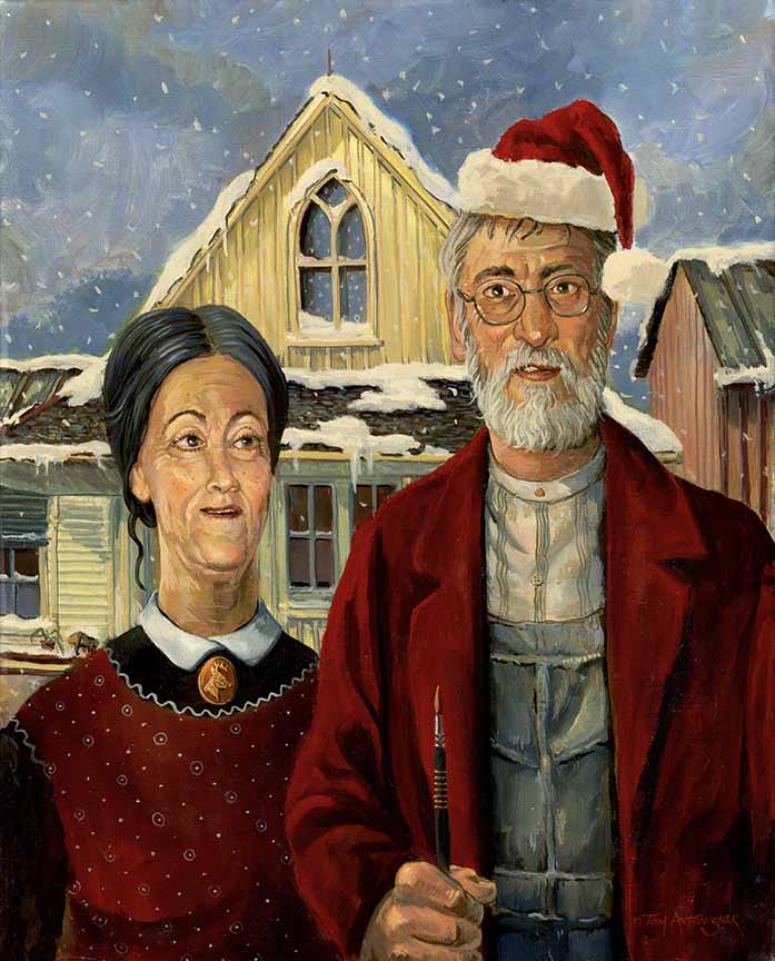 TA – Nostalgia – American Gothic Christmas 329 © Tom Antonishak