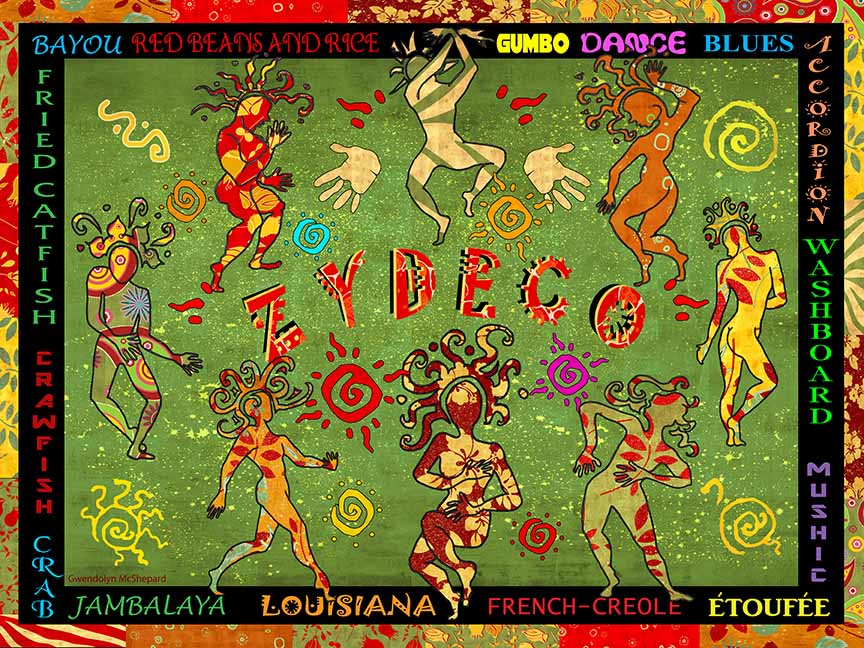 GM – Zydeco Print 4 © Gwendolyn McShepard