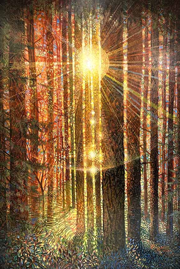 RJW – Light Thru Trees © Richard Jesse Watson