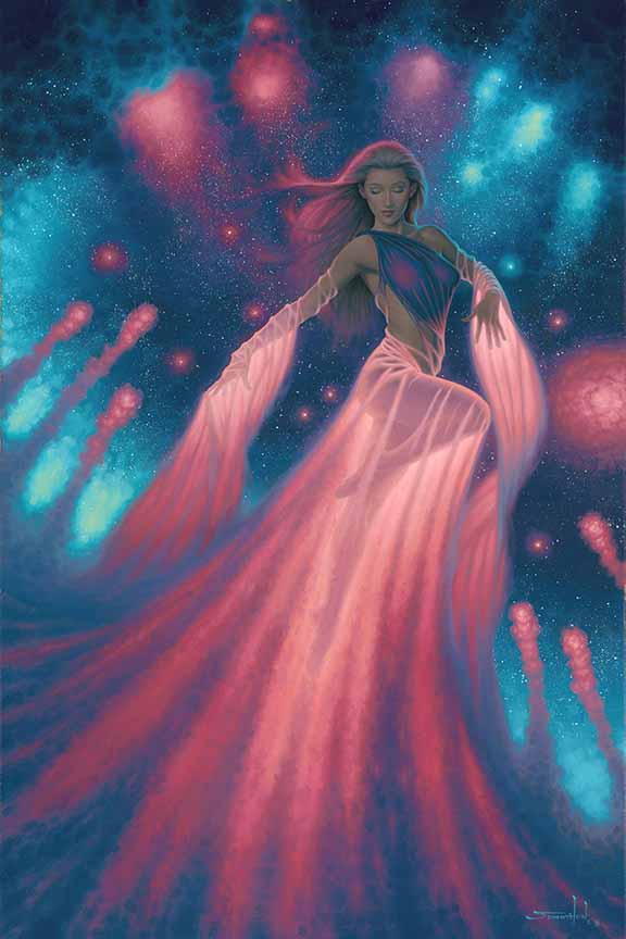 JEB – Mythical Naturalism – Red Stars Rising © Jonathon Earl Bowser
