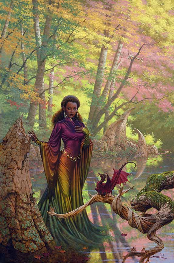 JEB – Mythical Naturalism – Tending The Dragonsleep © Jonathon Earl Bowser