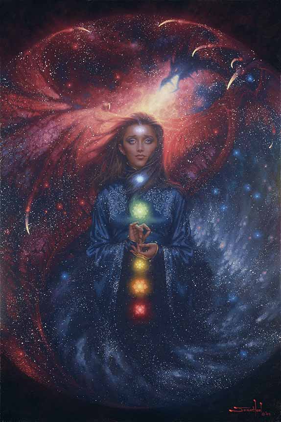 JEB – Mythical Naturalism – The Blue And The Red © Jonathon Earl Bowser