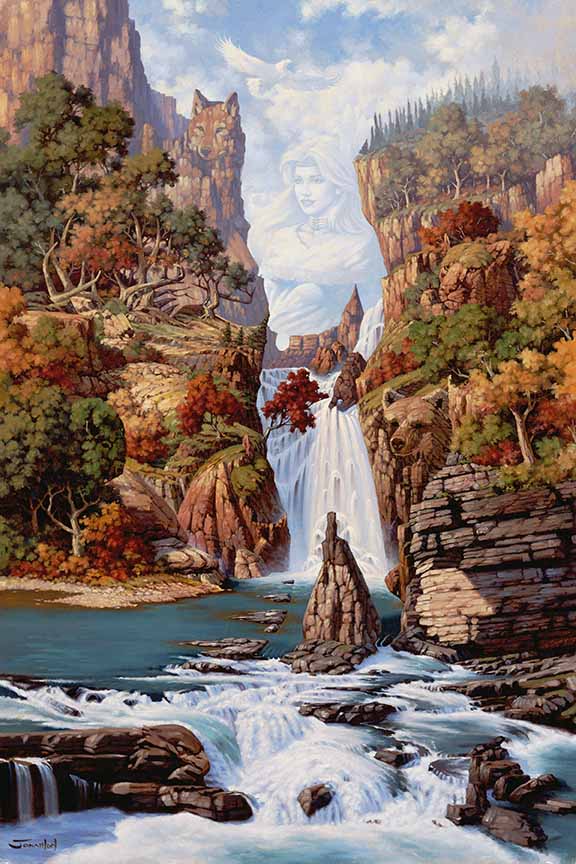 JEB – Native American – Phantom Of The Falls © Jonathon Earl Bowser