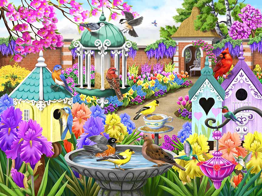 NW – At Home In The Victorian Garden 1819 © Nancy Wernersbach