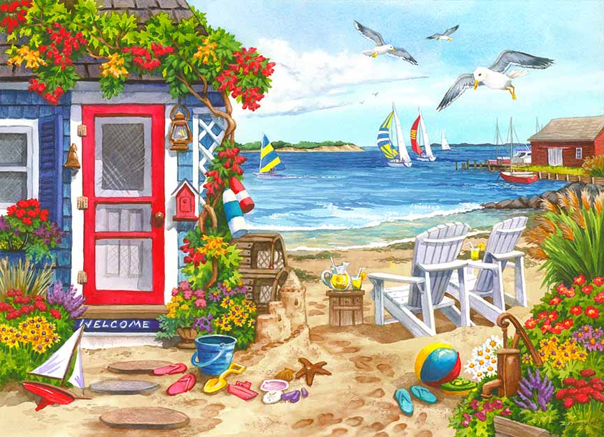 NW – Beach Cottage Summer 1204 © Nancy Wernersbach