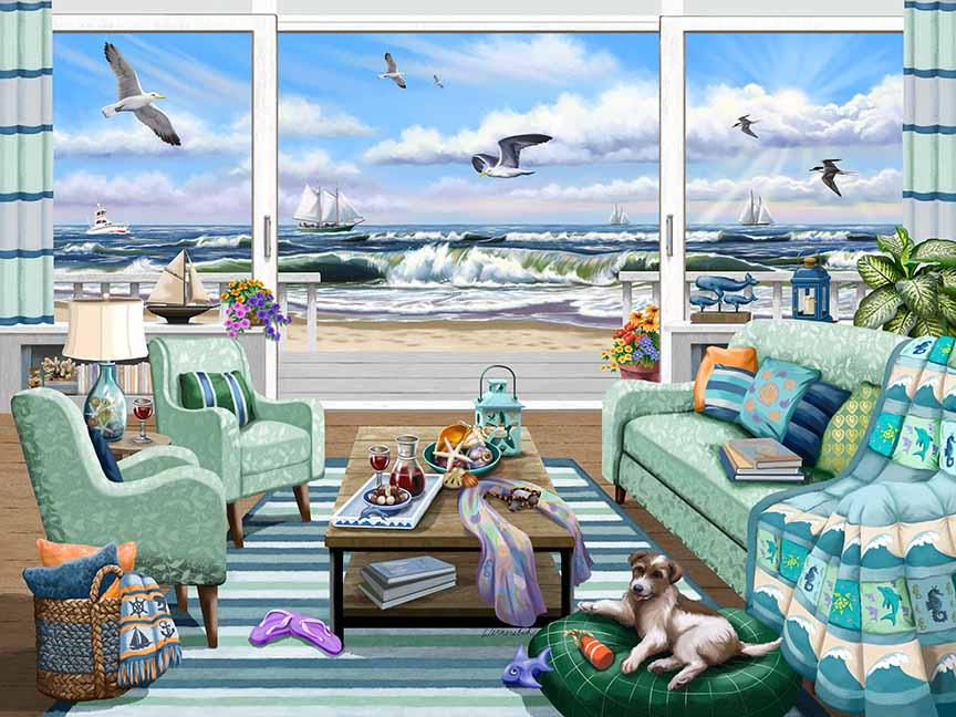 NW – Cozy By The Sea 2008 © Nancy Wernersbach