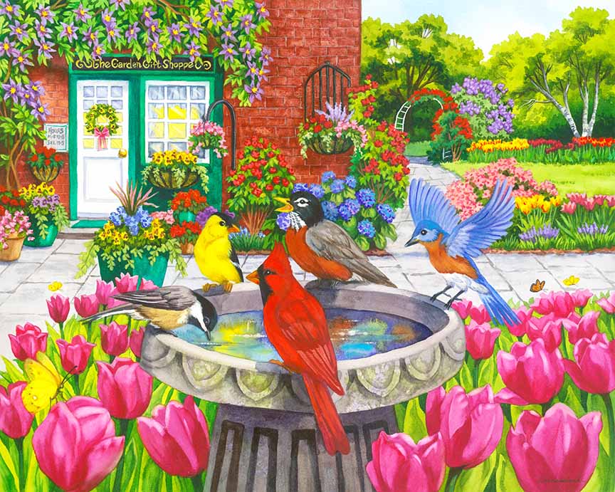 NW – Friends At The Garden Shop 1609 © Nancy Wernersbach