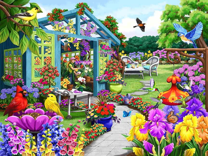 NW – Path To The Greenhouse 1831 © Nancy Wernersbach