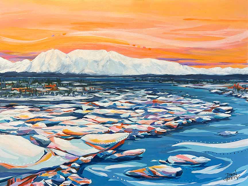 DG3 – Sleeping Lady Knik © Dawn Gerety