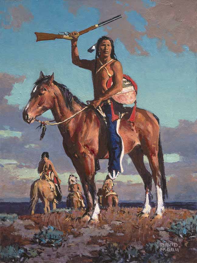 DM – Comanche Farewell © David Mann