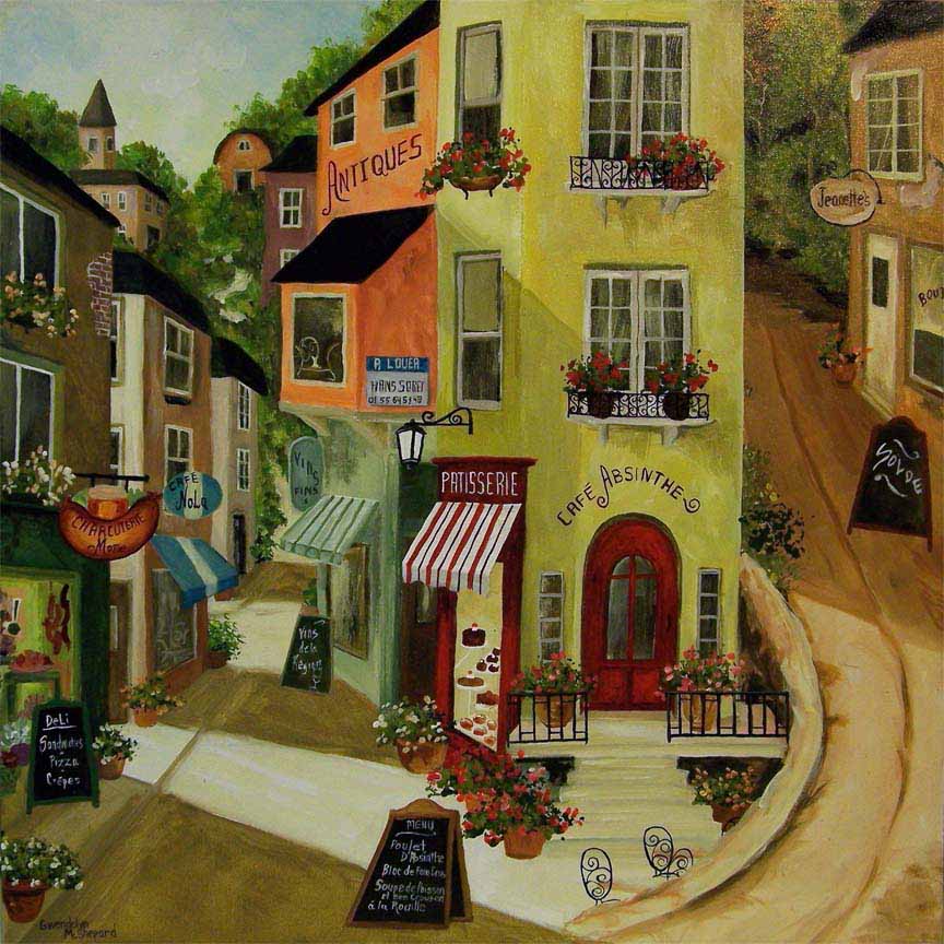GM – 1Streets – Cafe Absinthe © Gwendolyn McShepard