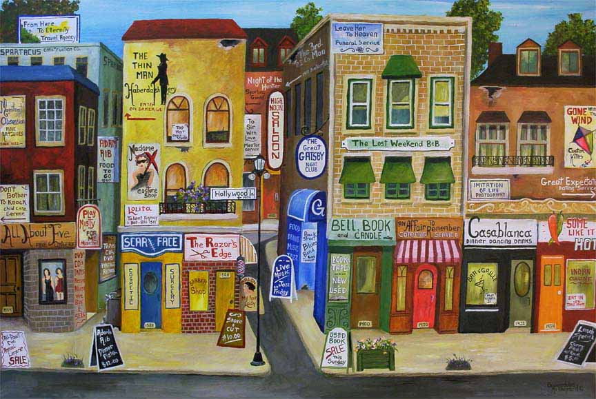 GM – 1Streets – Hollywood Lane © Gwendolyn McShepard