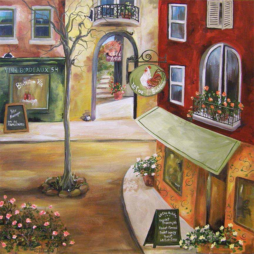 GM – 1Streets – Le Coq Boheme © Gwendolyn McShepard