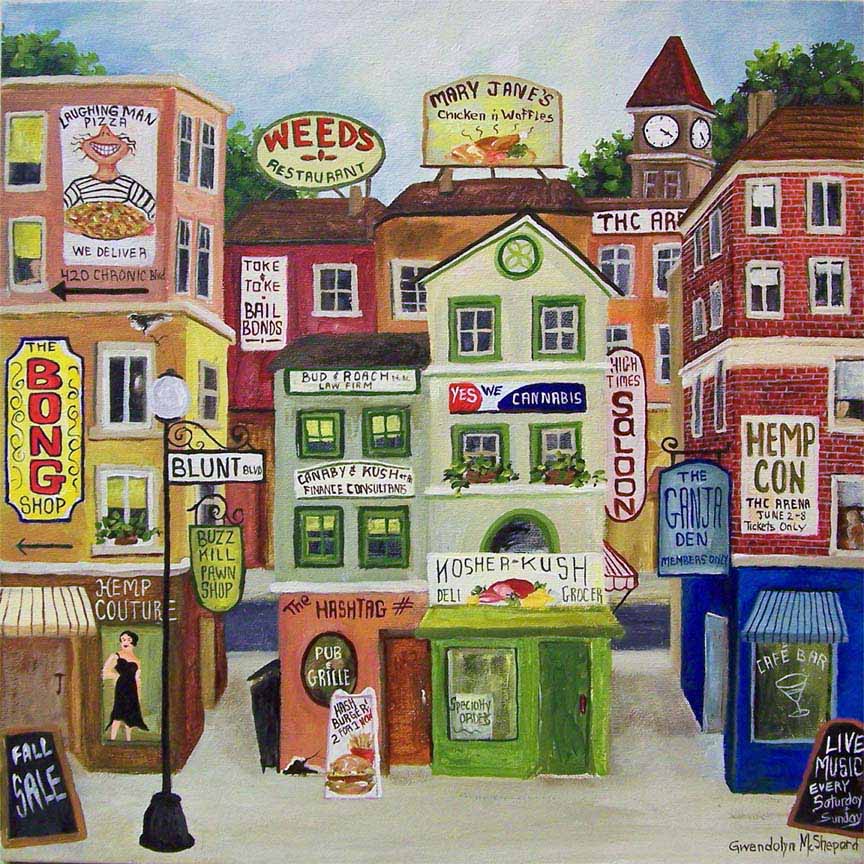 GM – 2Streets – Blunt Blvd II © Gwendolyn McShepard