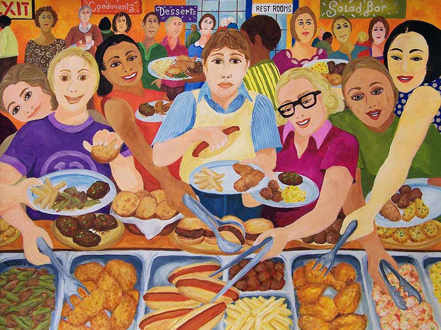 GM – Food Court Buffet © Gwendolyn McShepard