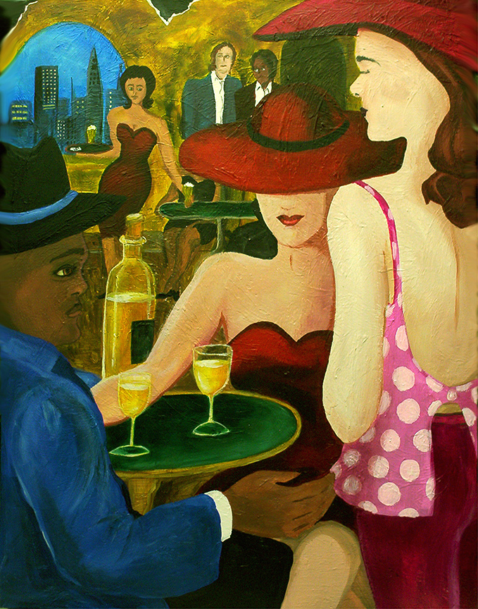 GM – Jazz – Cafe Series I © Gwendolyn McShepard