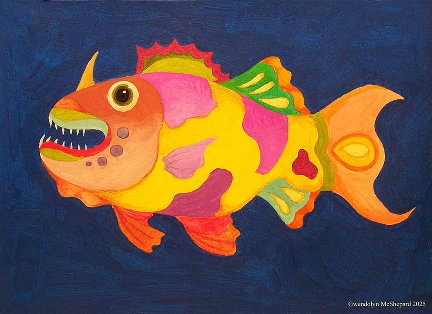 GM – Totem Fish 1 © Gwendolyn McShepard