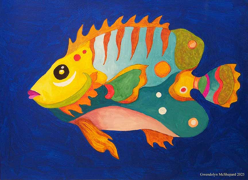 GM – Totem Fish 2 © Gwendolyn McShepard