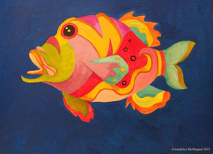 GM – Totem Fish 4 © Gwendolyn McShepard