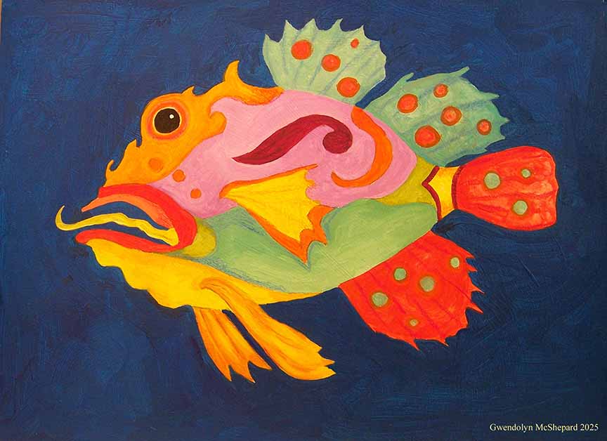 GM – Totem Fish 5 © Gwendolyn McShepard